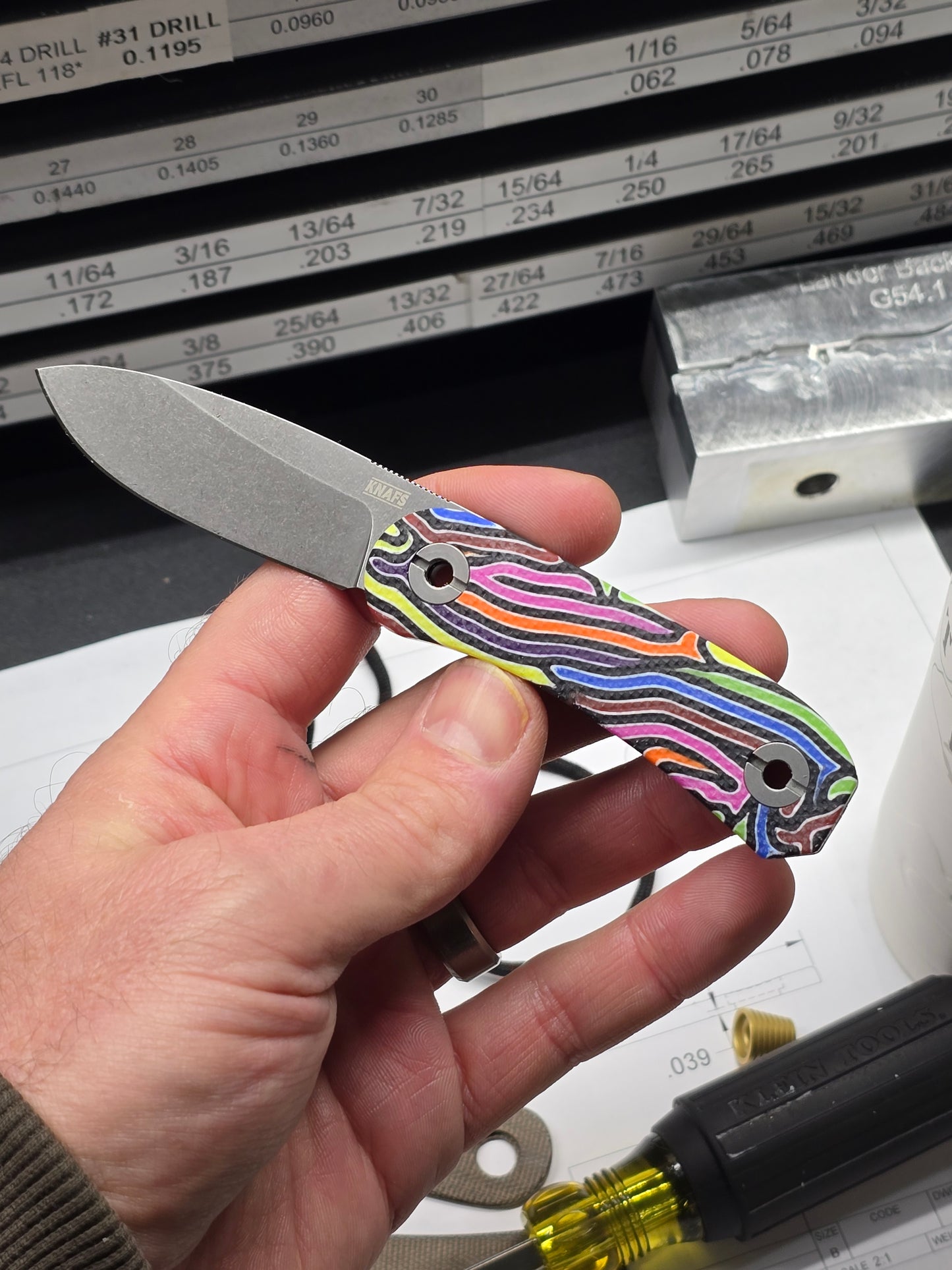 Lander 4 Knife Parts